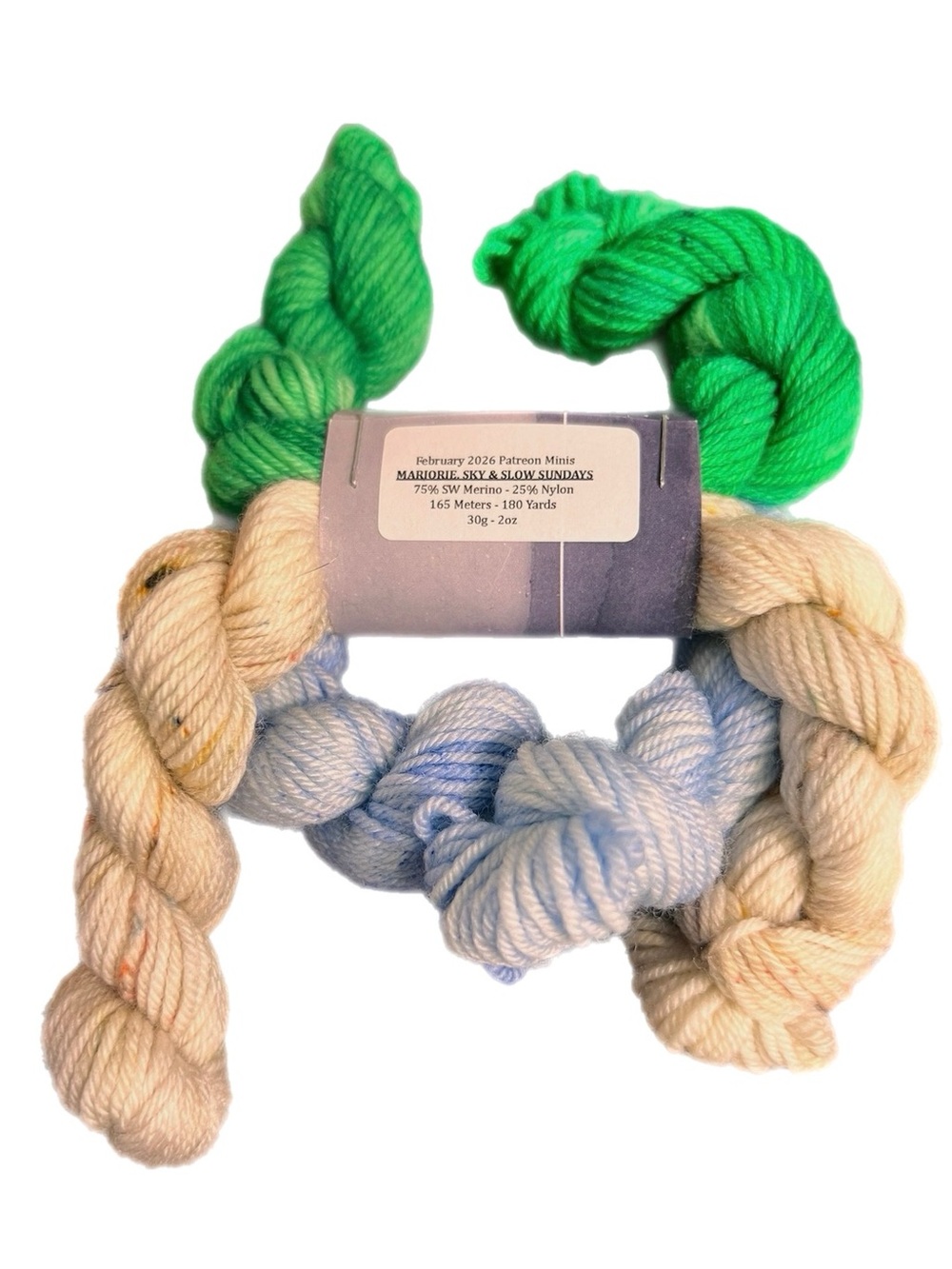NWT A Homespun House Mini Yarn Skeins - Picture 2 of 2